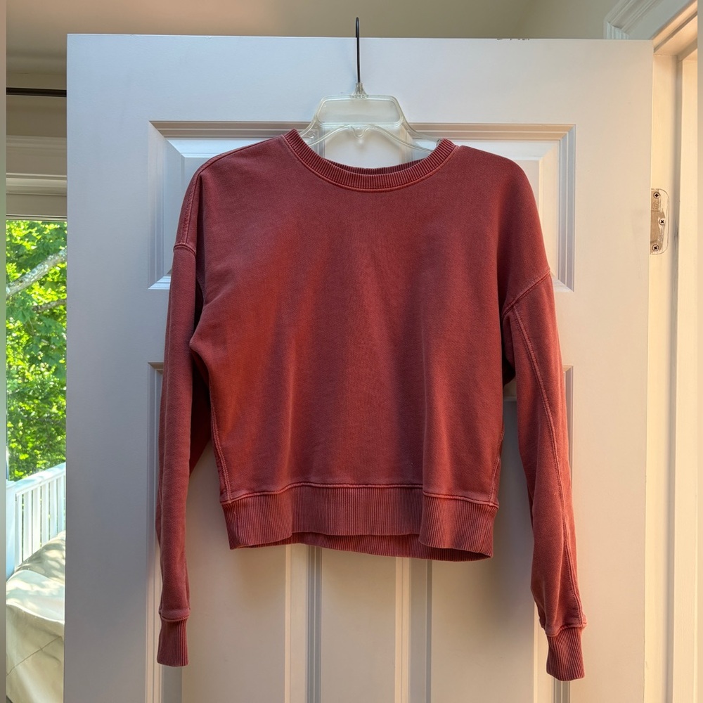 Madewell Terracotta Sweatshirt